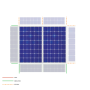 KIT4 Aerocompact East-West Structure CompactFlat S Flat Roofs