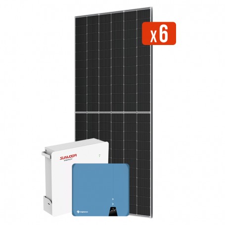 Kit solar fotovoltaico monofásico Solplanet 3480W