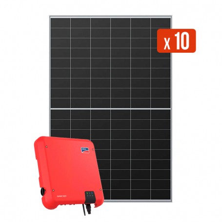 Kit Solar Fotovoltaico Autoconsumo Monofásico Prime 4500w