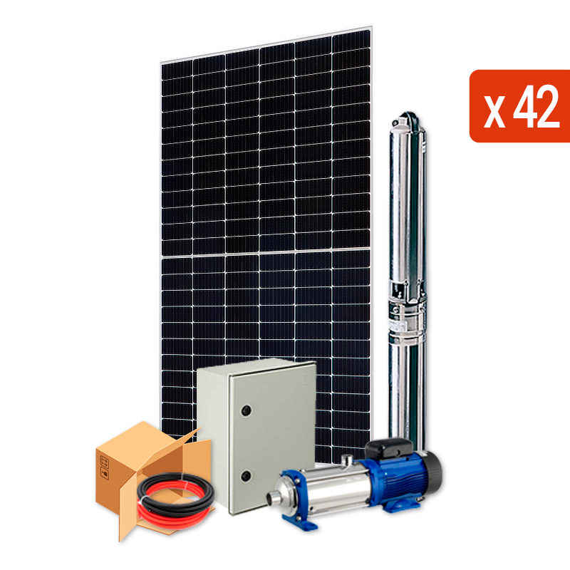 KIT BOMBEO SOLAR FV-BOMBAS-7,5HP TRIFÁSICA - METASOLAR KIT BOMBEO SOLAR  FV-BOMBAS-7,5HP TRIFÁSICA