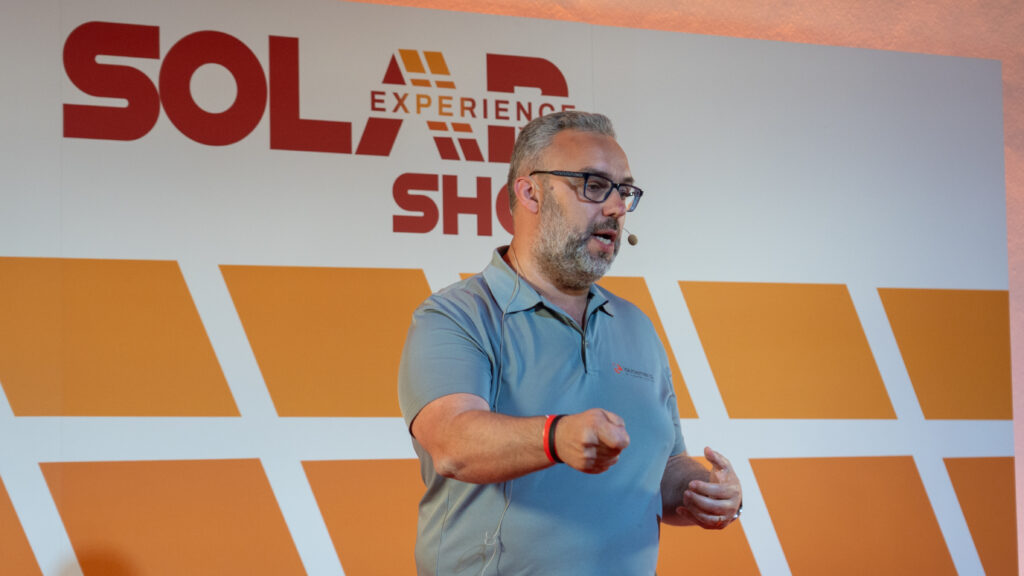 Orador Nuno Queirós, da Iskraemeco