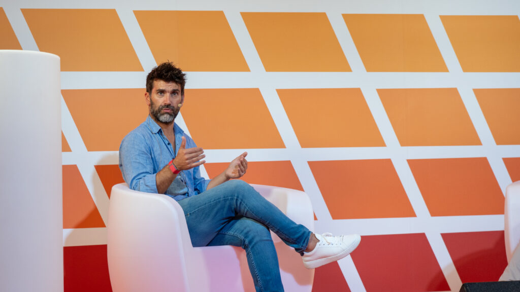 Orador Tiago Antunes, da Enstall