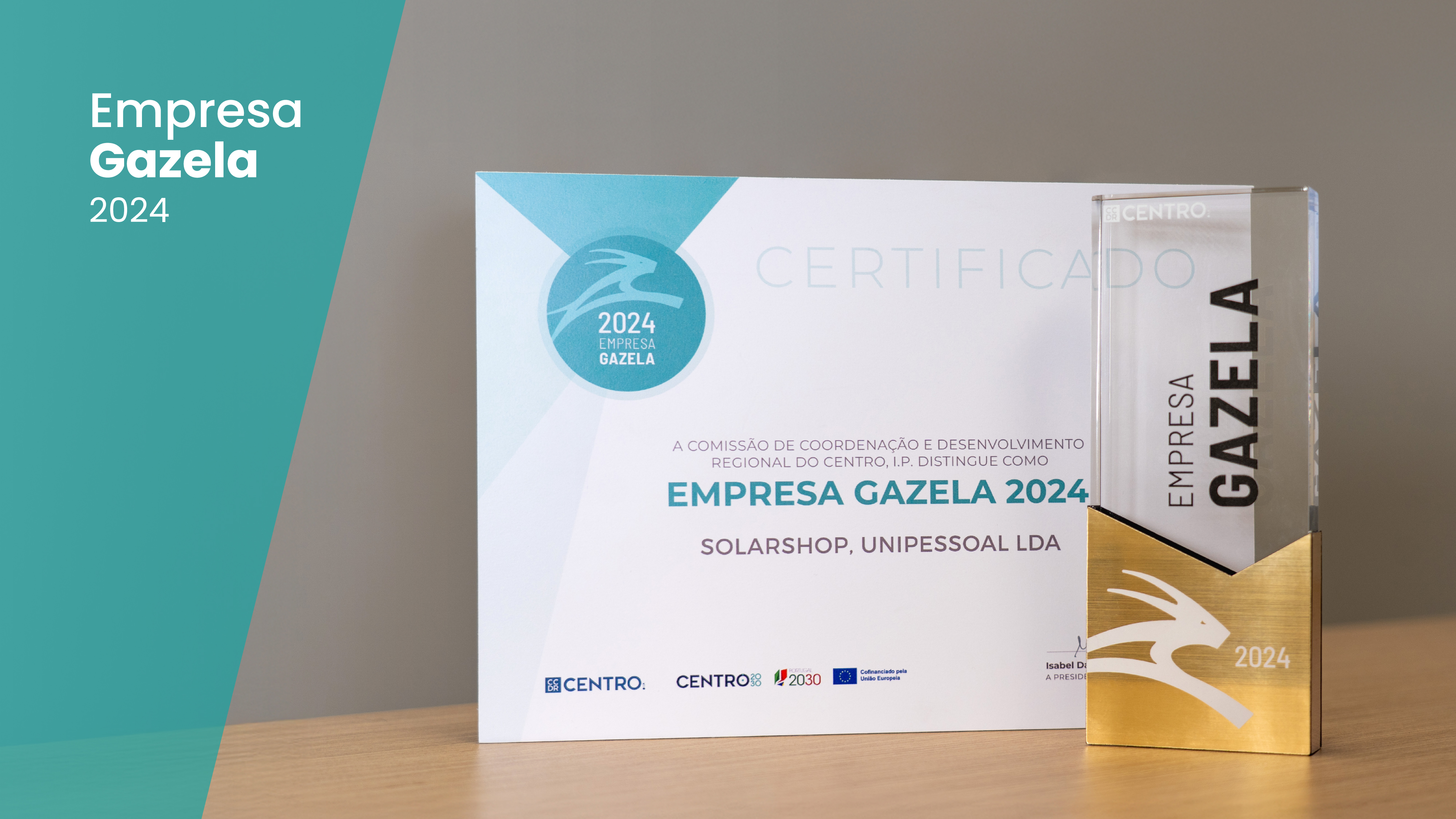 Solarshop distinguida como Empresa Gazela 2024