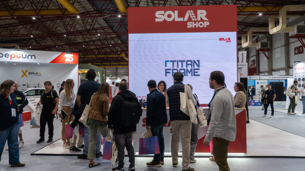 Solarshop e Titan Frame na ENERH2O