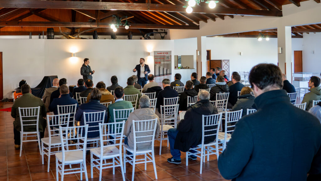 Evento Power Up, da Solarshop. 
Integração de sistemas com EMS